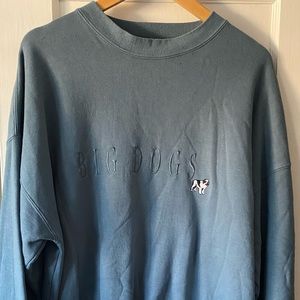 BIG DOGS vintage crewneck